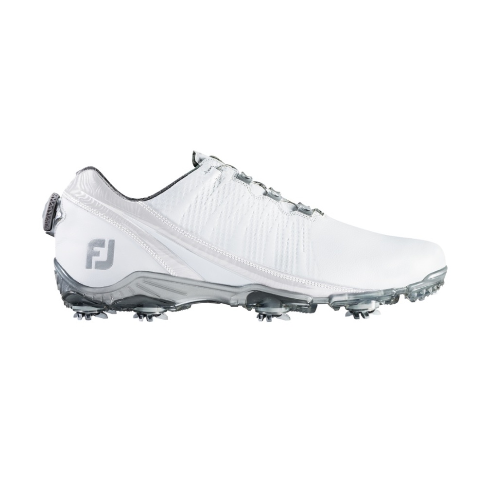 Footjoy Golf Shoes Mens, DNA 2.0 Dryjoys Soft Spikes Sneakers with Boa, 11 W